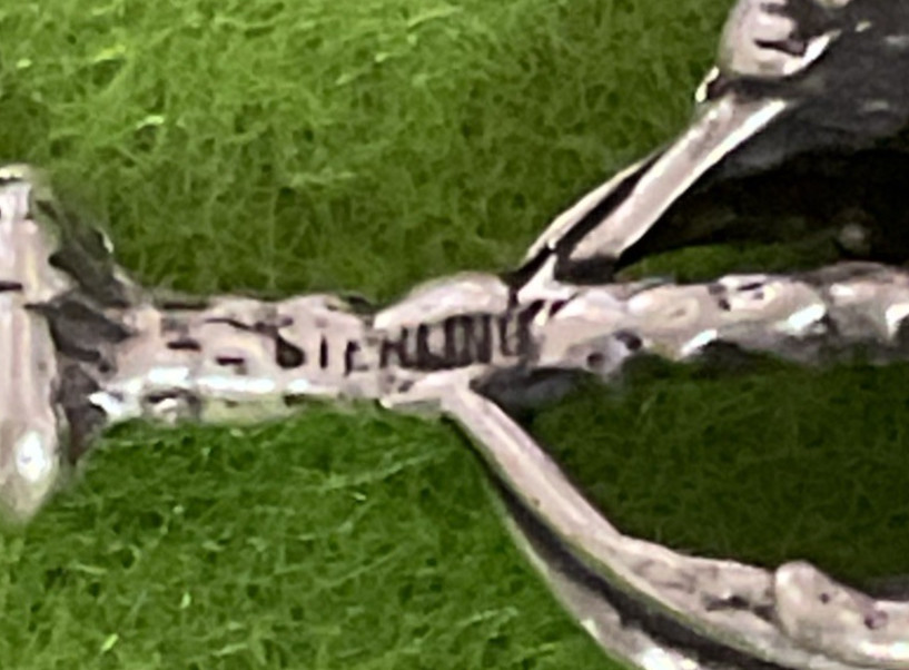 3D Palm Tree Sterling Silver Charm Pendant 4/5″ Tall (21 mm) ~2 Grams
