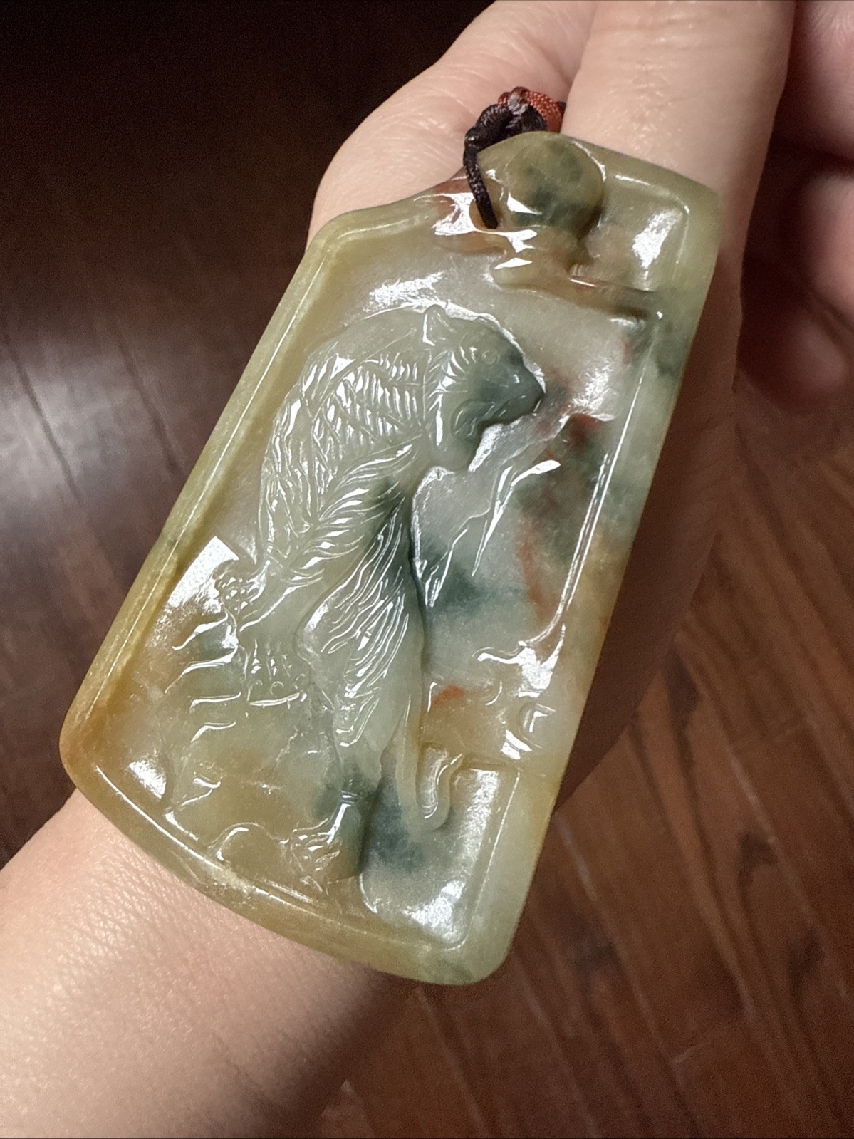 純天然翡翠A貨 untreated Myanmar Grade A Jadeite Jade 老坑冰三彩 上山虎 Tiger