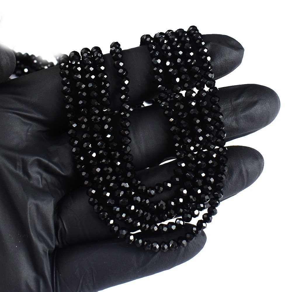 5 Strand Spinel Faceted Most Brilliant 196.00 Cts Beaded Necklace RK 39 E738