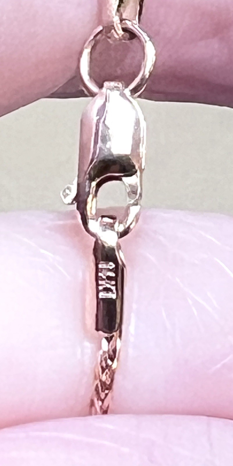 BEAUTIFUL Designer 14 Kt. Rose, Yellow & White Gold Engraved Ball/Bead Necklace