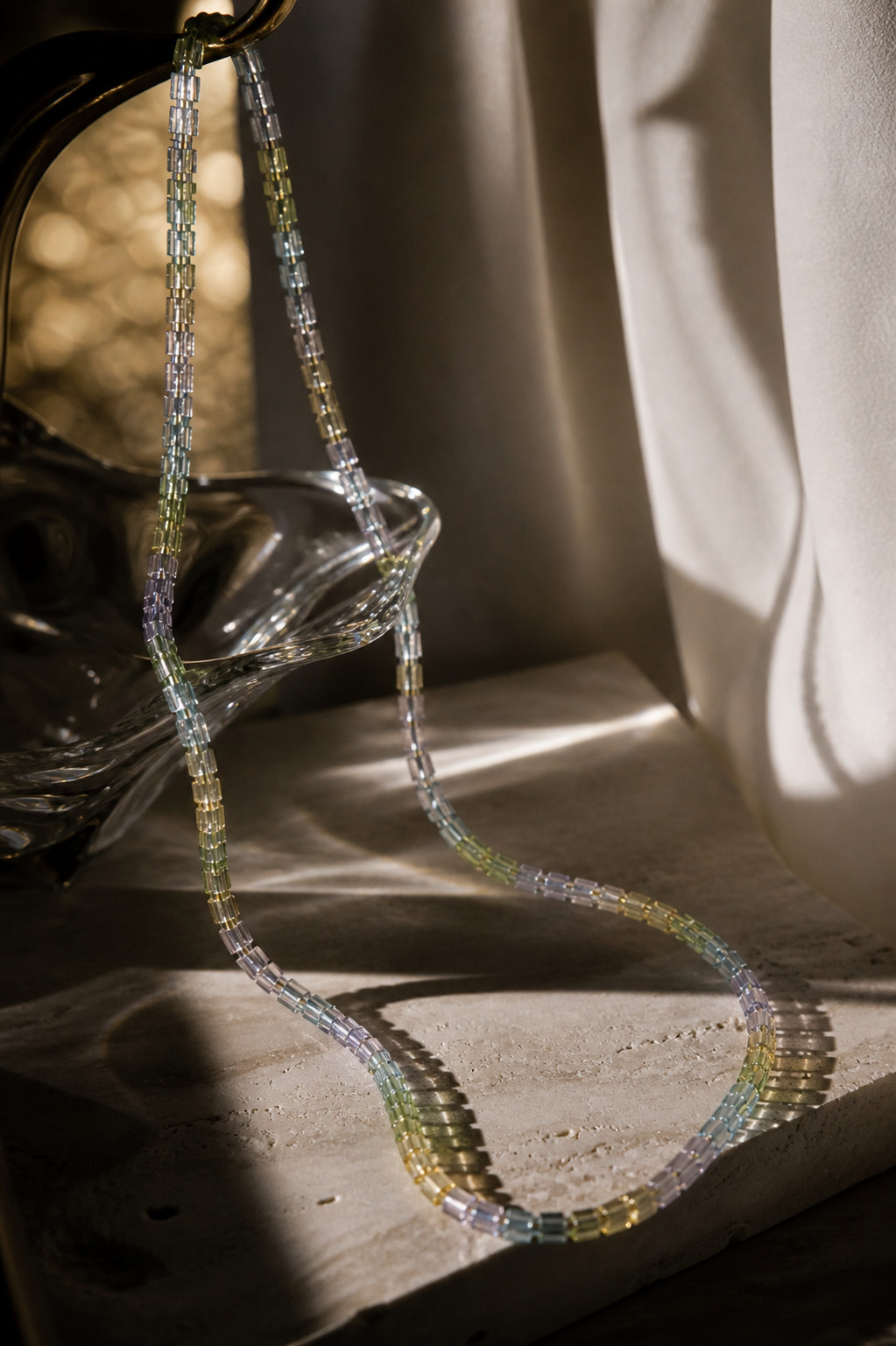 Elegant Multicolor Gemstone Beaded Necklace