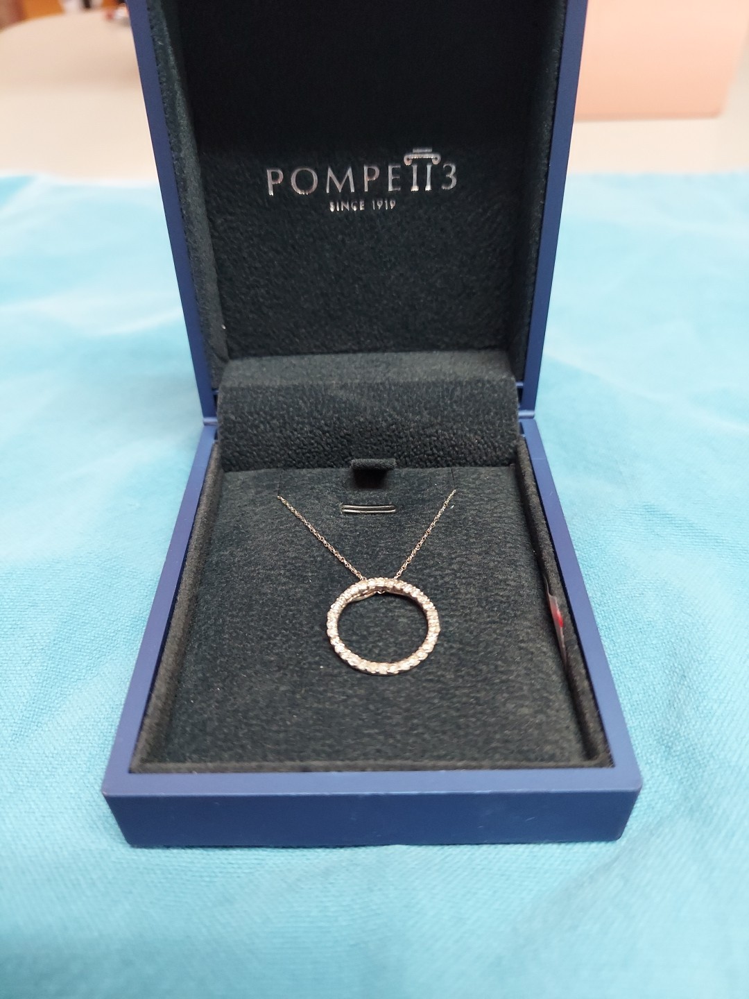 Diamond Circle Pendant