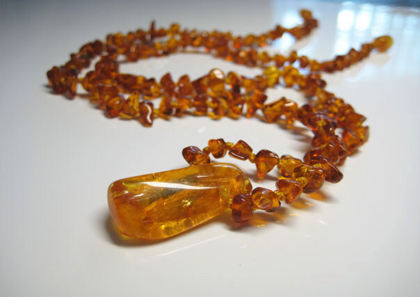 Genuine Beautiful Baltic Amber Necklace 21 in !!!
