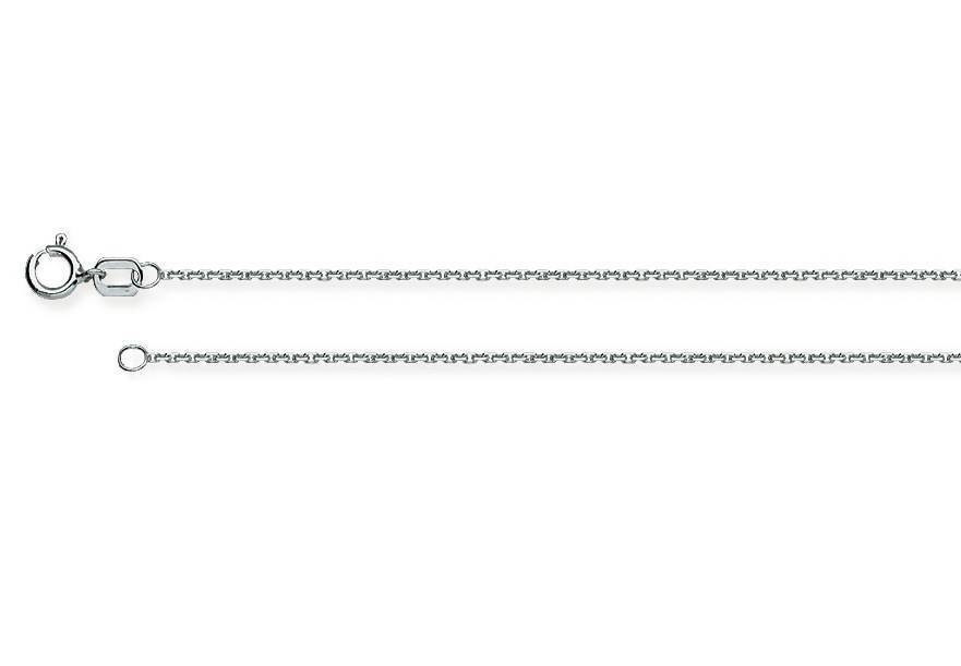 Sterling Silver Green Jade Cross Pendant .925 18 Inch Chain 1 1/2″ Drop