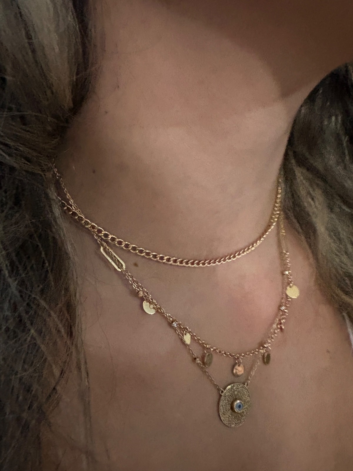 18k Gold curb chain 4.2 grams