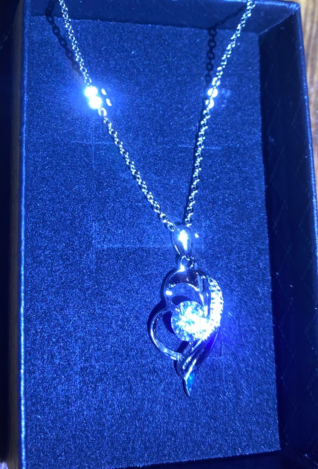 moissanite necklace