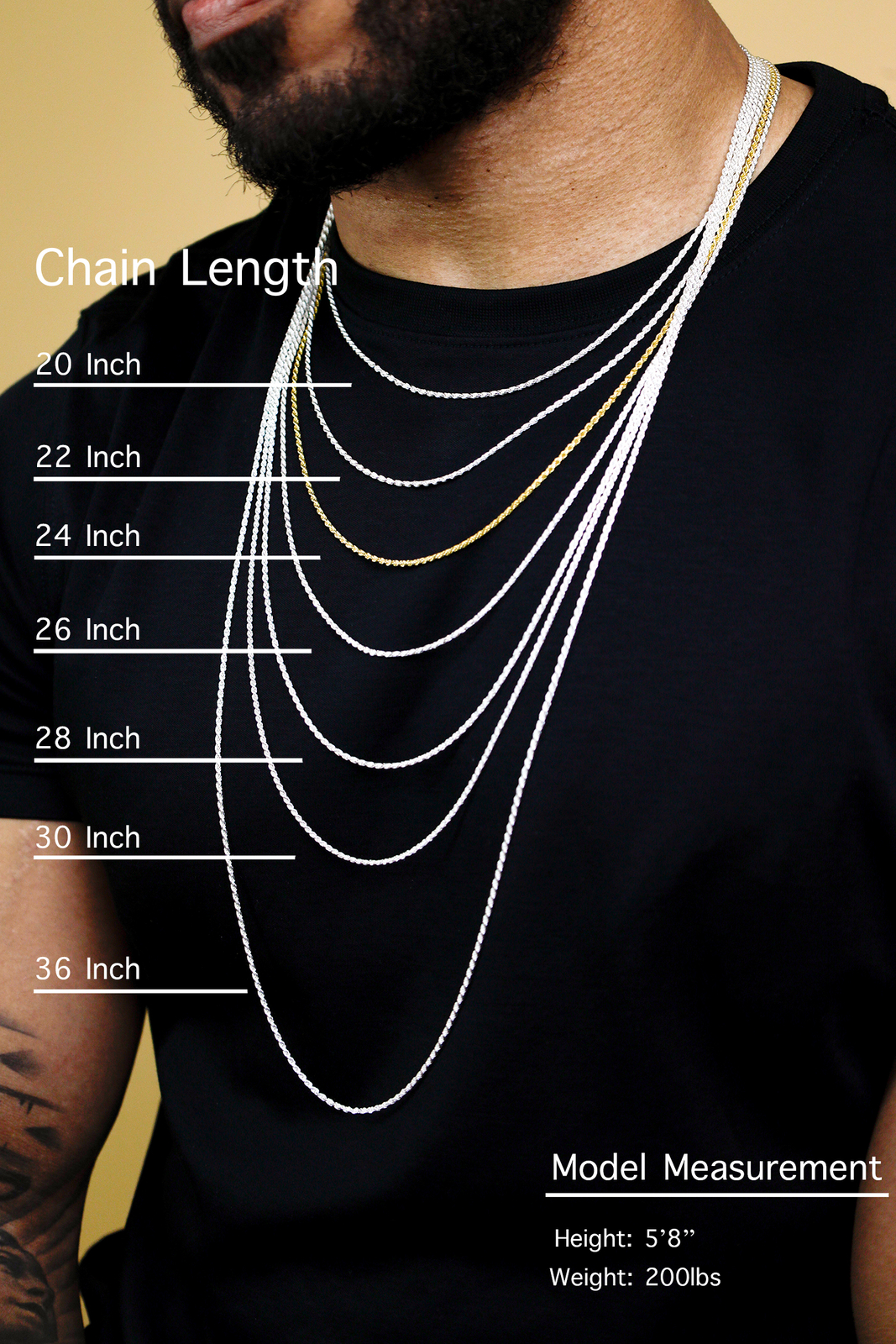 Vermeil Gold Necklace Shiny Finish Sterling Silver Italian Chain New Wholesale