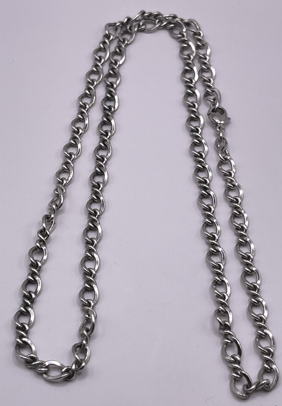 James Avery Retired 24” Medium Twist Charm Chain Necklace Sterling 925 AVERY BOX