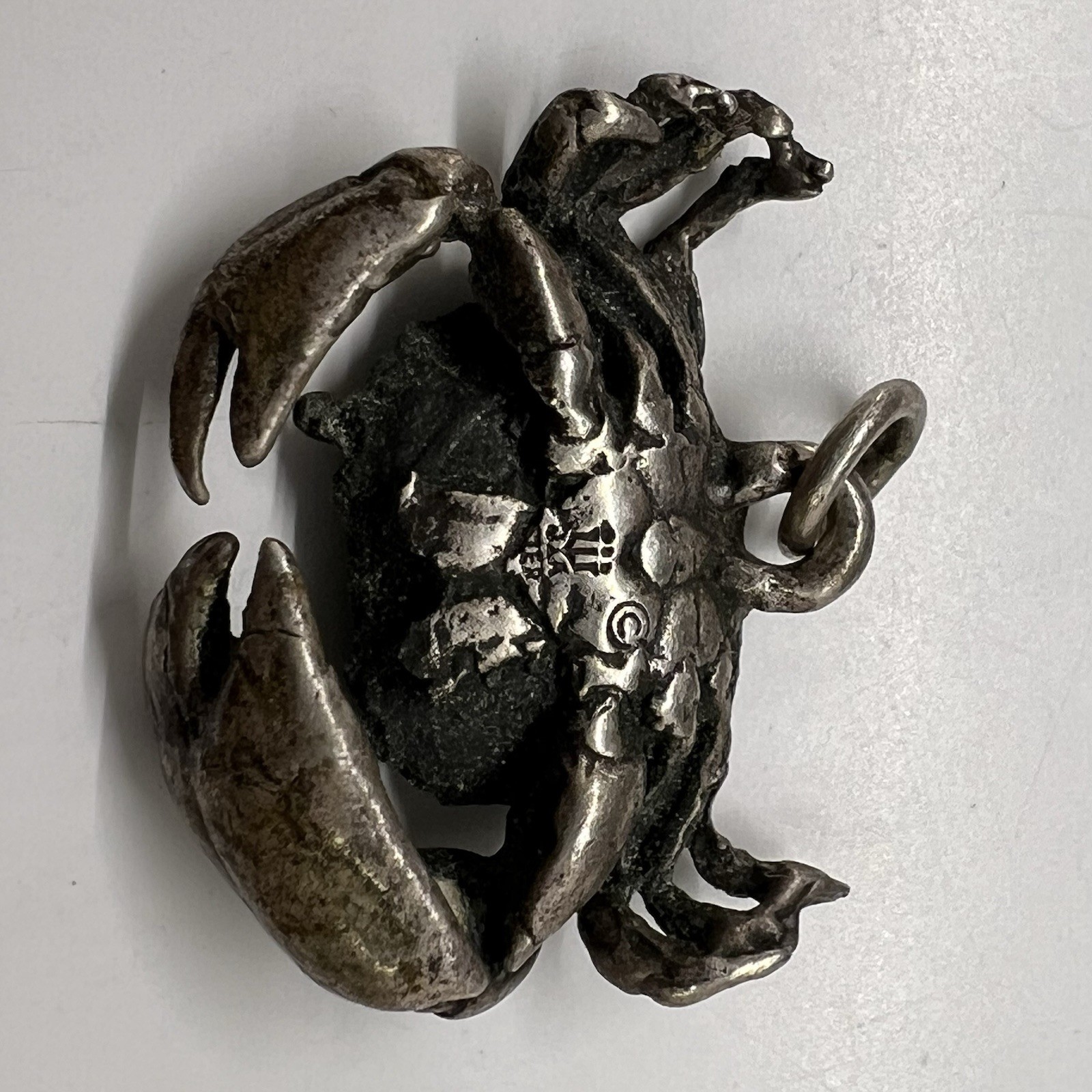 James Avery Sterling Silver Large 3D Crab Pendant