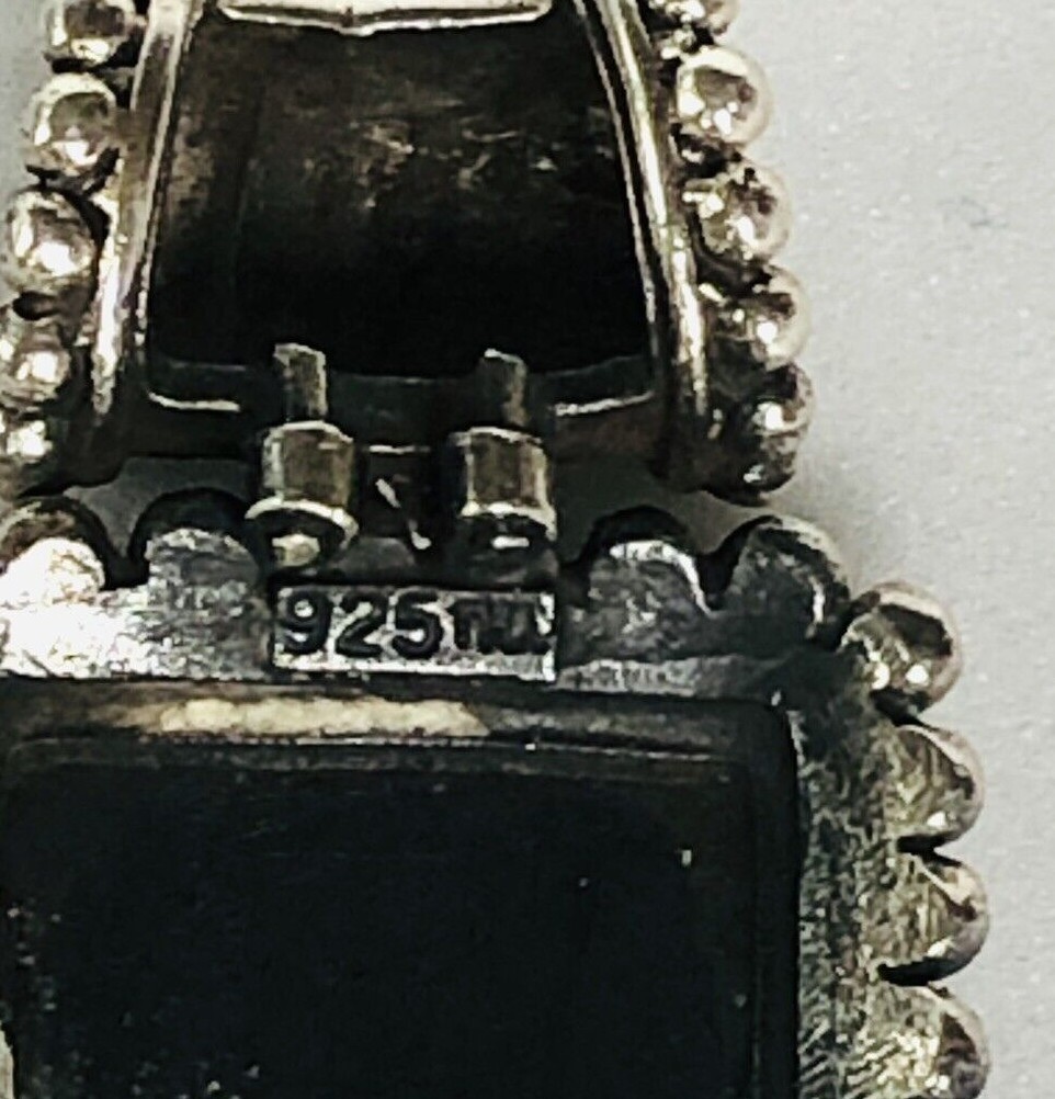Solid 925 marked Silver Slide Pendant 8g