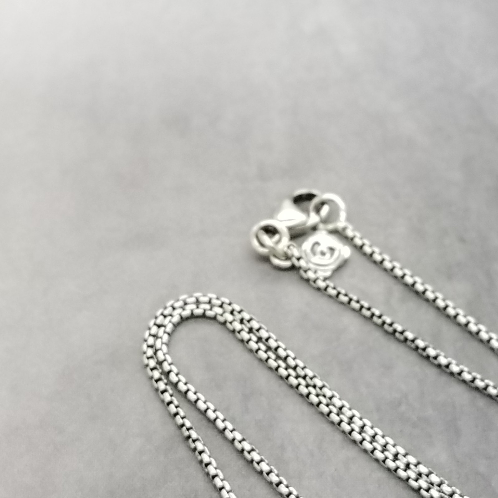 David Yurman Sterling Silver 8mm Lemon Citrine Chatelaine 17-18 Inch Necklace