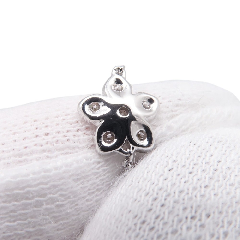 GRAFF Wildflower Double Diamond Pendant 18K White Gold RGP790