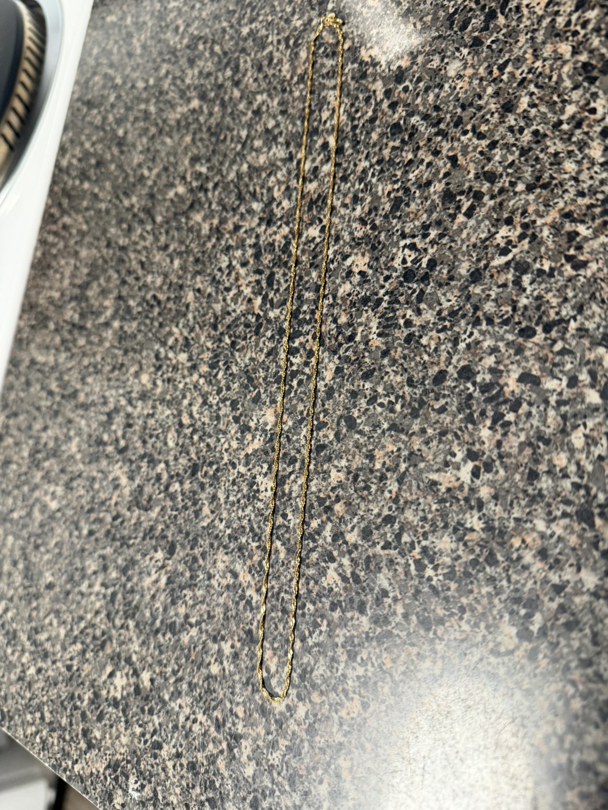 Solid 14k Yellow Gold Serpentine necklace. 2mm 20 inch 1.8G