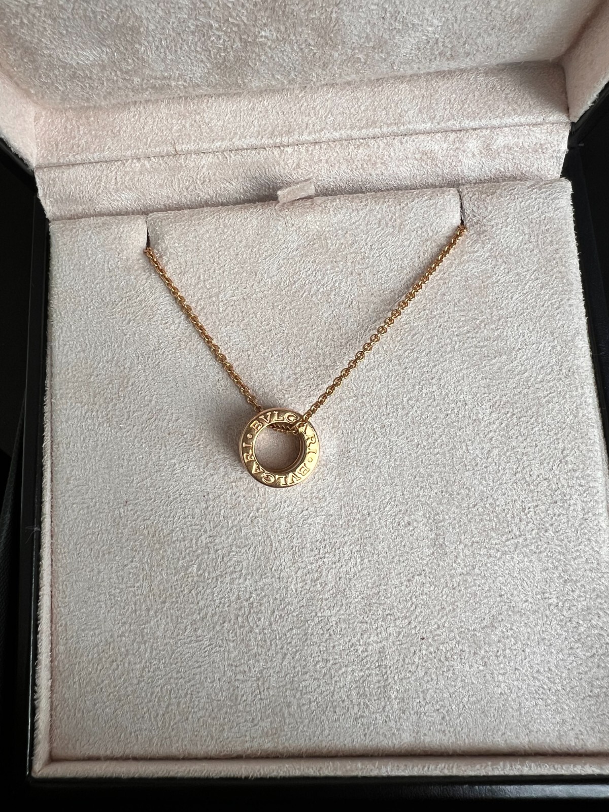 BVLGARI B.Zero1 Gold & White Ceramic Necklace | Retail: $3,500 USD