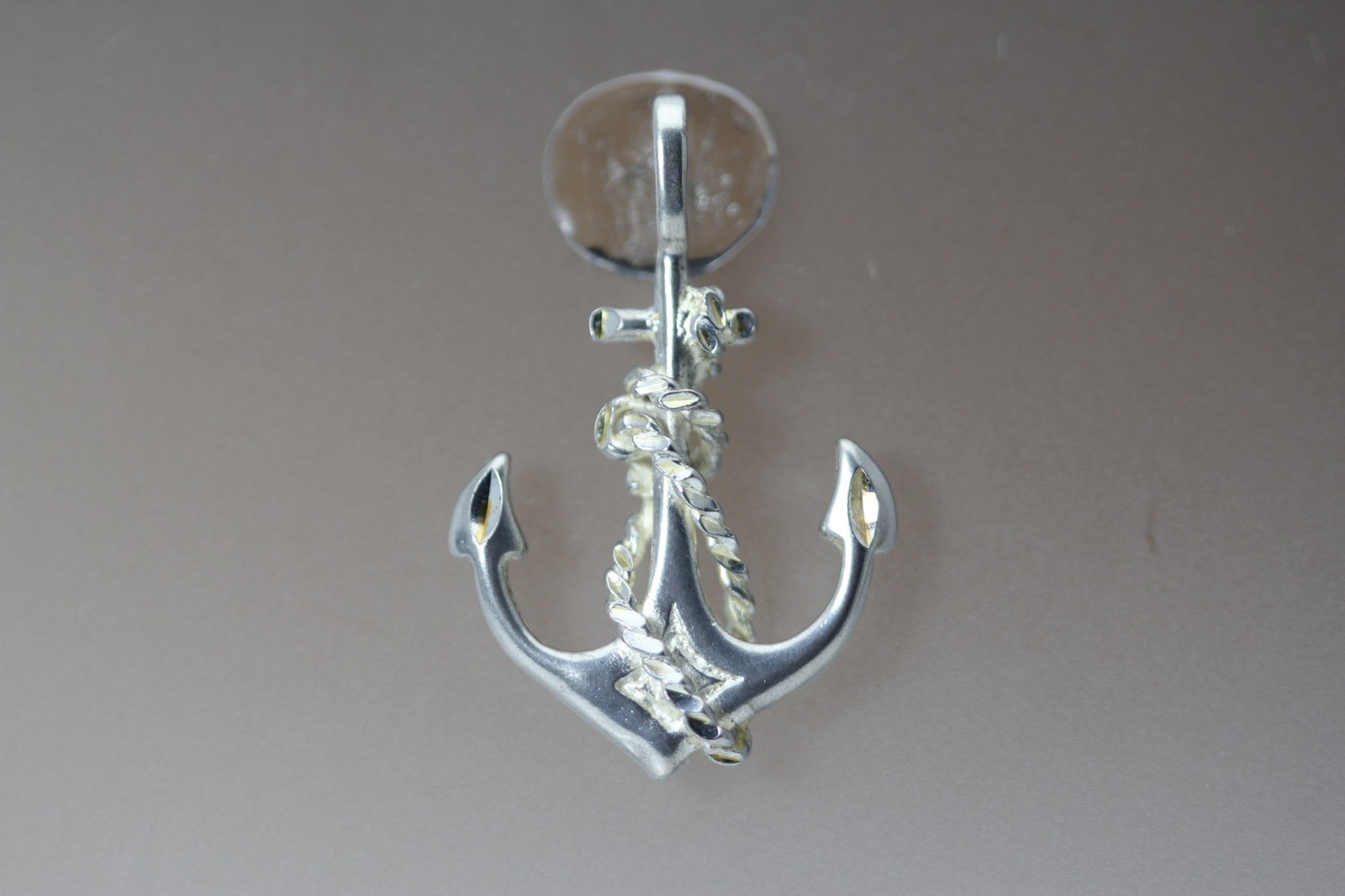 925 Sterling silver Nautical Anchor Pendant 3.7 Grams (PEN10207)