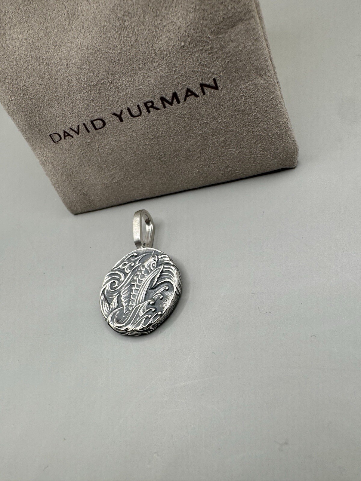 David Yurman Dragon Amulet Pendant in Sterling Silver