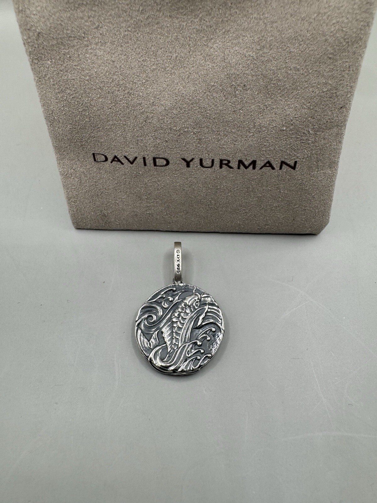 David Yurman Dragon Amulet Pendant in Sterling Silver