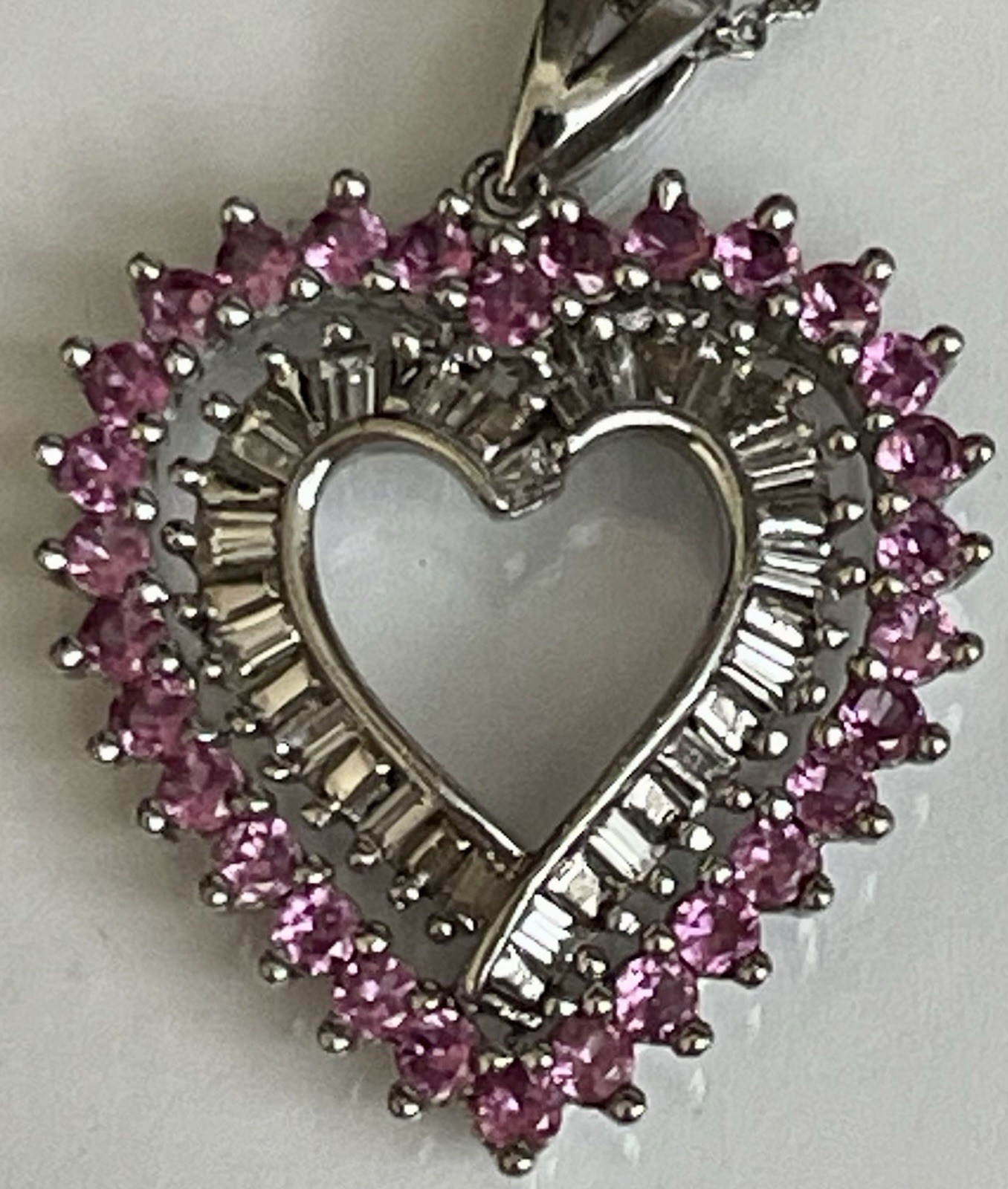 925 Sterling Heart Pendant & 18” Chain