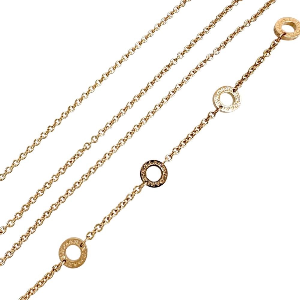 BVLGARI B-ZERO1/B-Zero 1 Chain only Necklace K18PG pink gold 7.5g 17.9″ Women