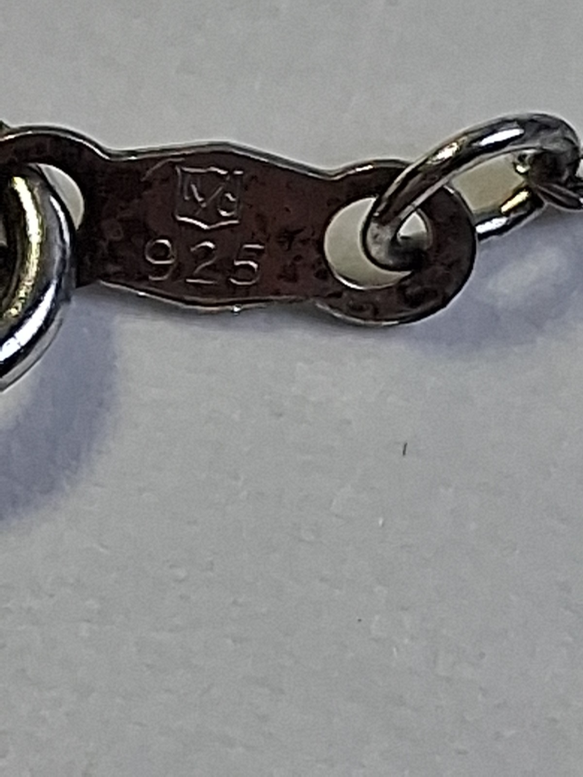 Sterling Silver Infinity Twist Black White Diamond Pendant On 18″ Sterling
