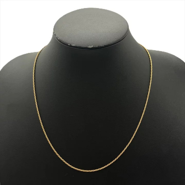 UNOAERRE 18K Yellow Gold Chain Necklace 6.8g Women’s Fine Jewelry K18YG