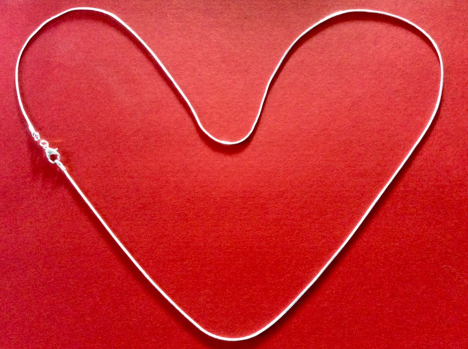 925 Silver Snake Chain ❤️ 16” 18” 20” 22” 24” 26” 28″ 30″ ❤️ FREE GIFT BAG