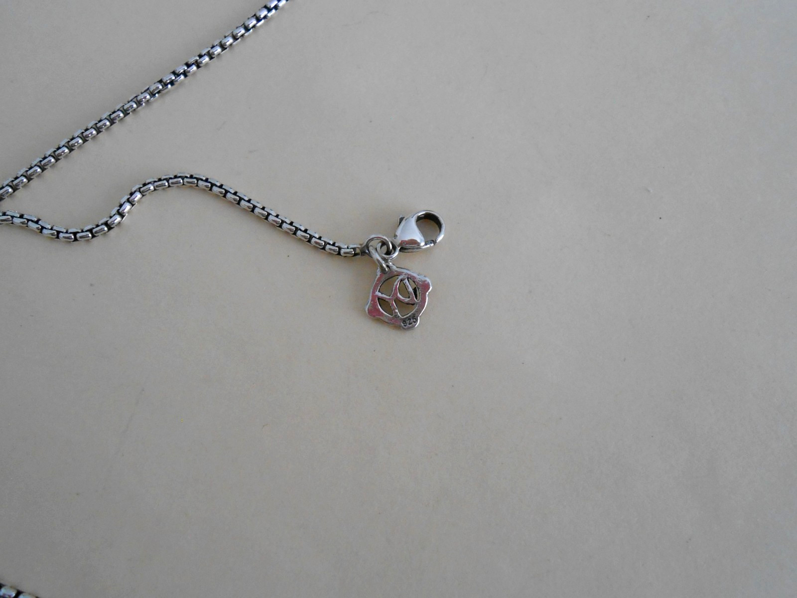 David Yurman Sterling silver 1.7 mm Box Chain Necklace 16” EUC