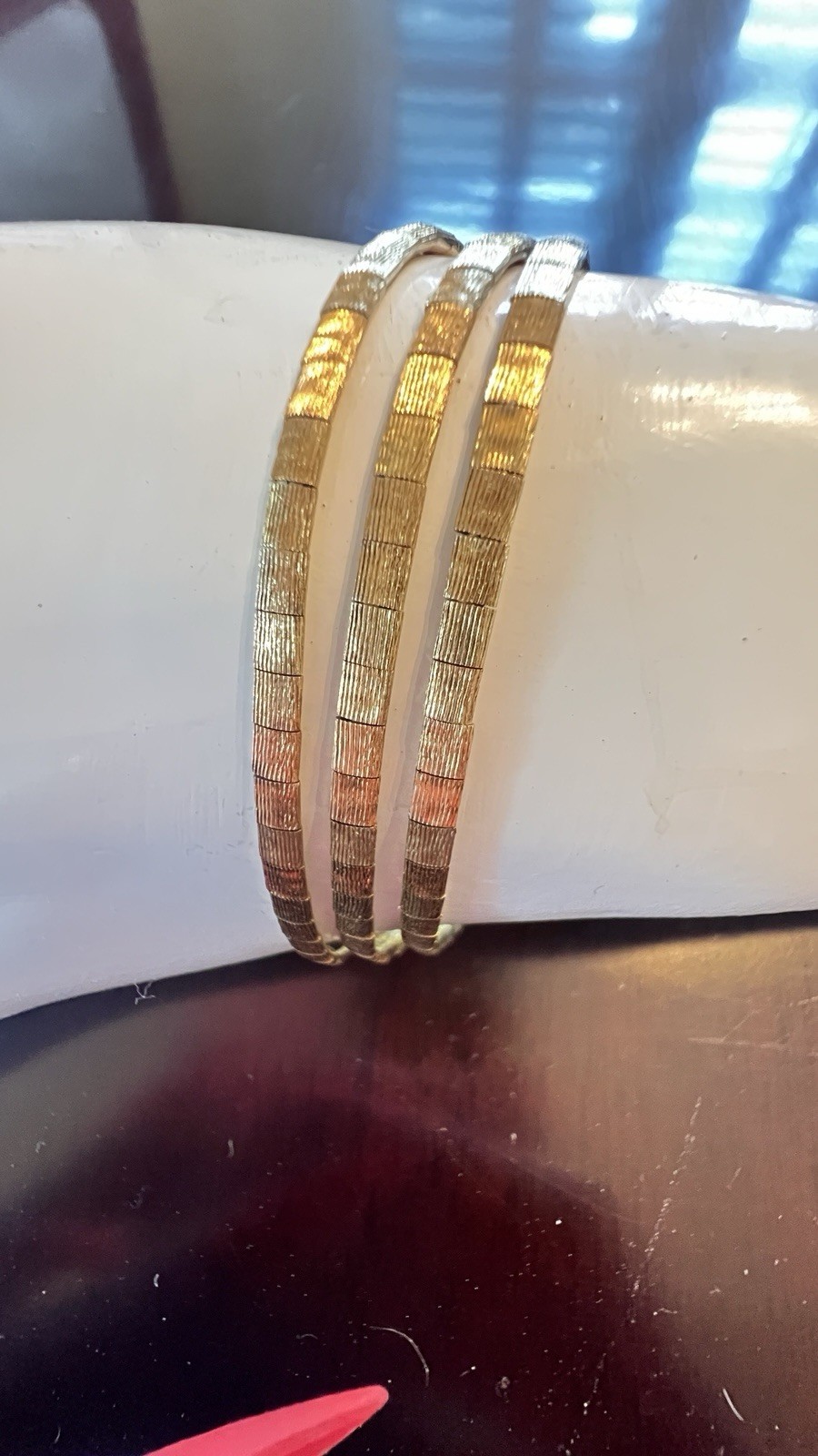 Vicenza SET Italy 18K Gold Multi Strand Necklace & Bracelet. Heavy Luxury Estate