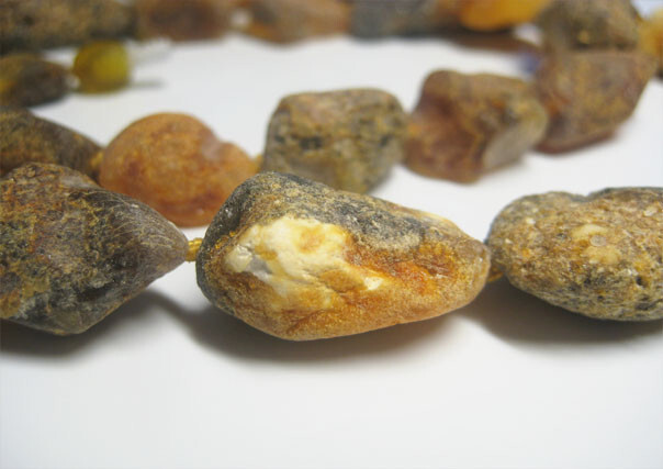 Genuine Raw Healthy Amber Baltic Amber Necklace 30 grams 21 in !!!