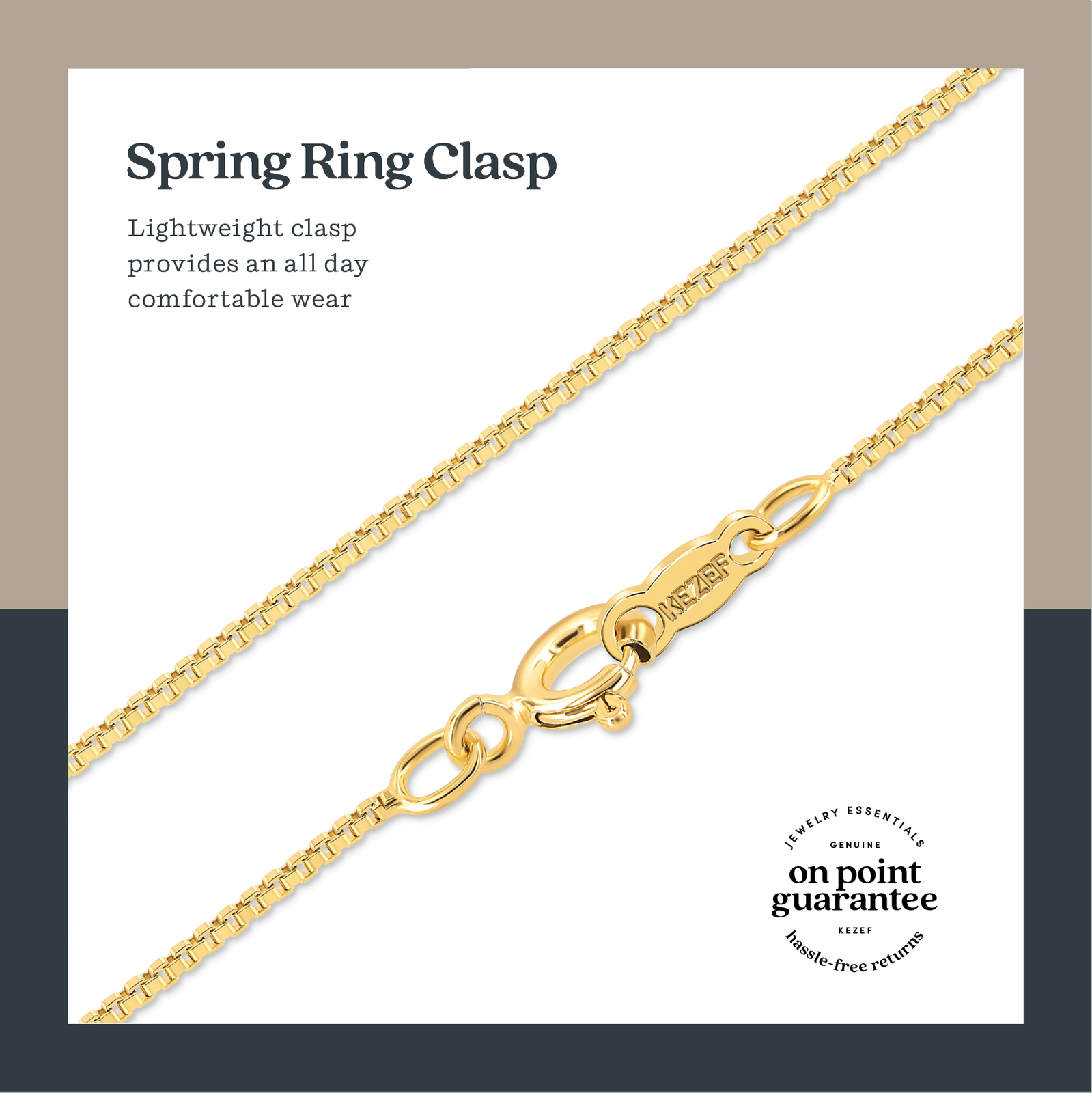 18k Gold Plated .925 Sterling Silver 1mm Box Chain Necklace 12 – 40 inches!