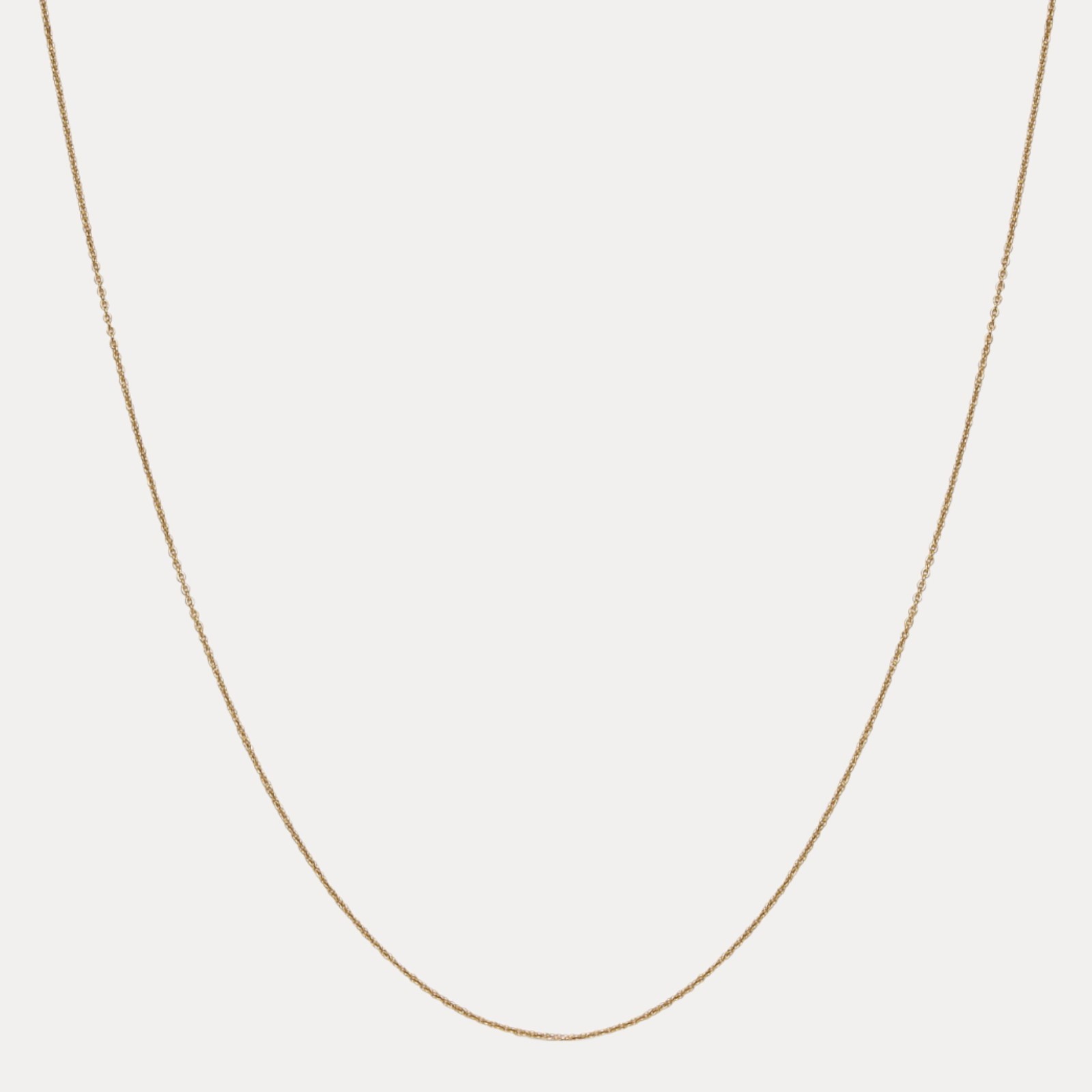 1mm Cable Link Chain – Real Solid 925 Sterling Silver Or 14k Gold/Rose Vermeil
