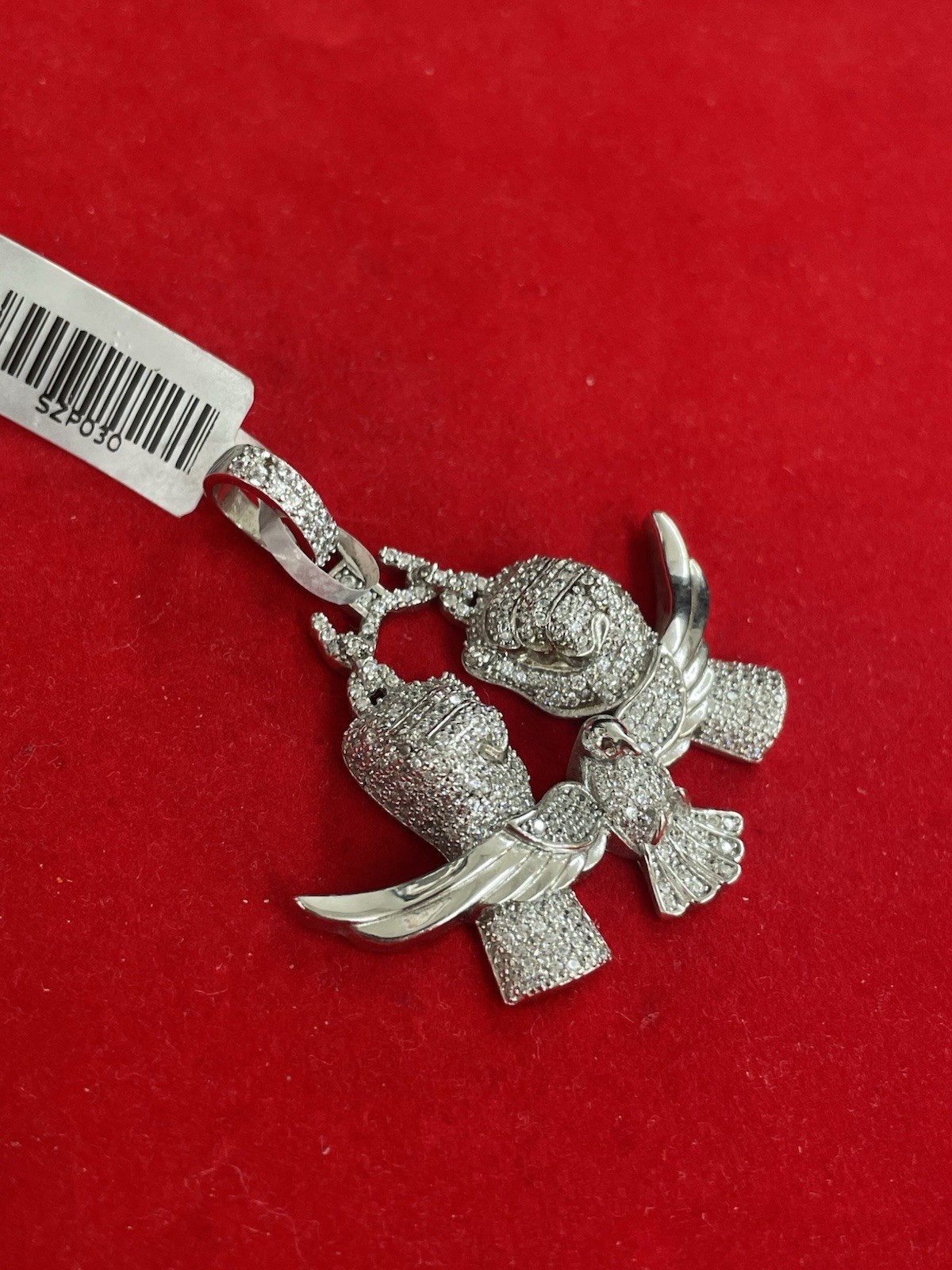 925 Silver Pendant- Barcode SZP030