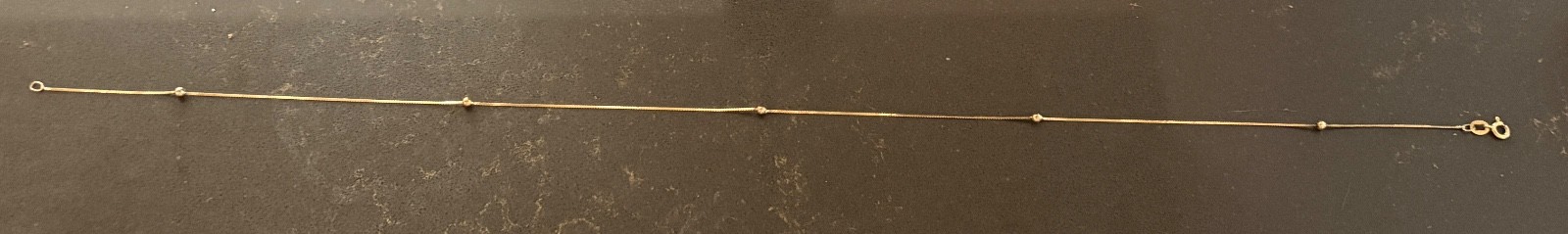 14k Solid Yellow Gold Serpentine Chain Necklace – 16 inch, 2g – Made in Italy