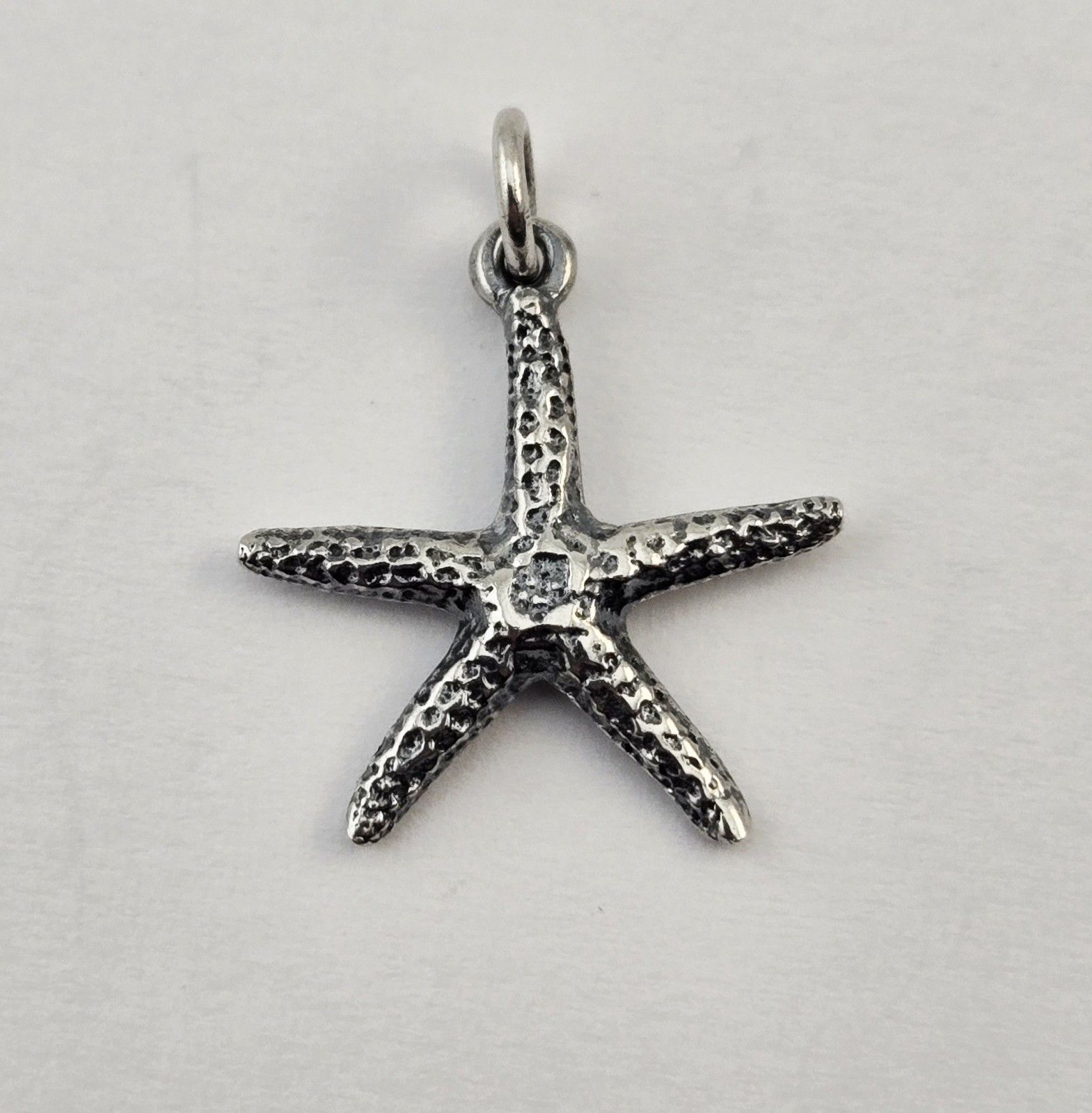 Vintage James Avery Sterling Silver Starfish Retired Rare Charm Pendant – 1.7g