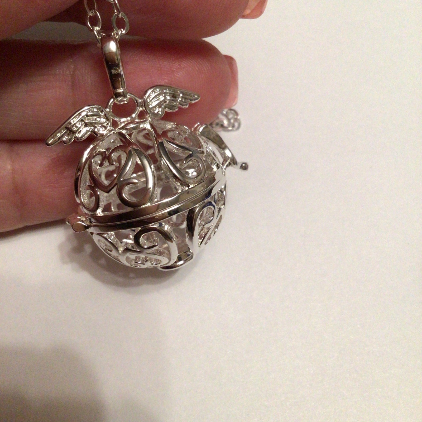 Angel Necklace Sterling Silver