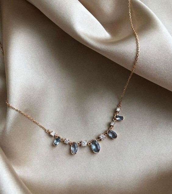 6CT Lab Created Diamond Mixed Cut Tennis Necklace, Luxury Jewelry Gift for Women