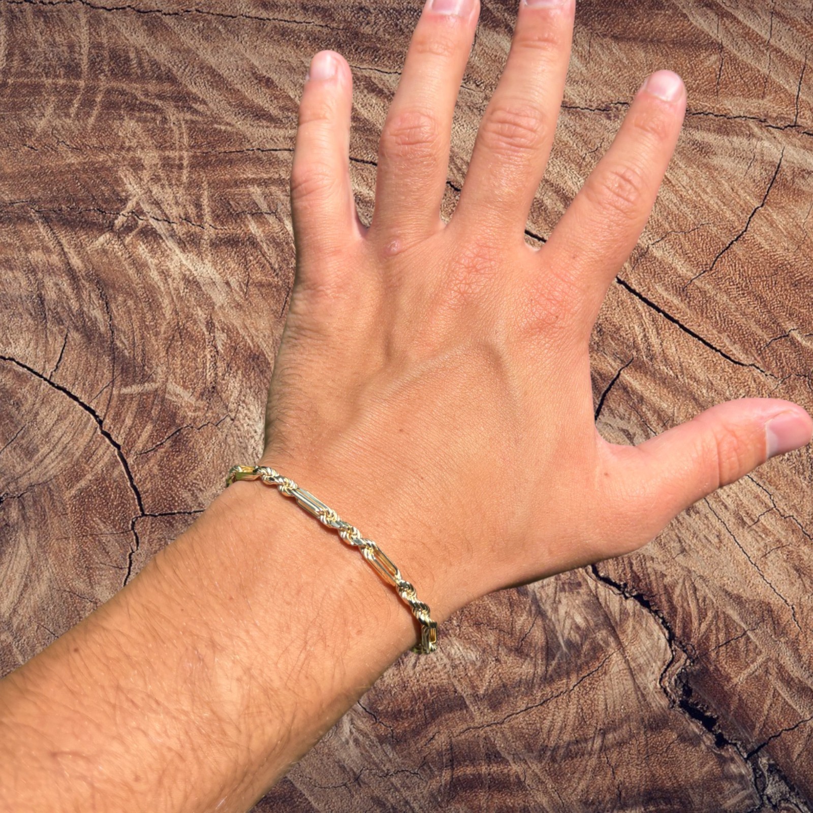 4mm Figarope Milano Bracelet – Solid 925 Sterling Silver Or 14k Gold Vermeil