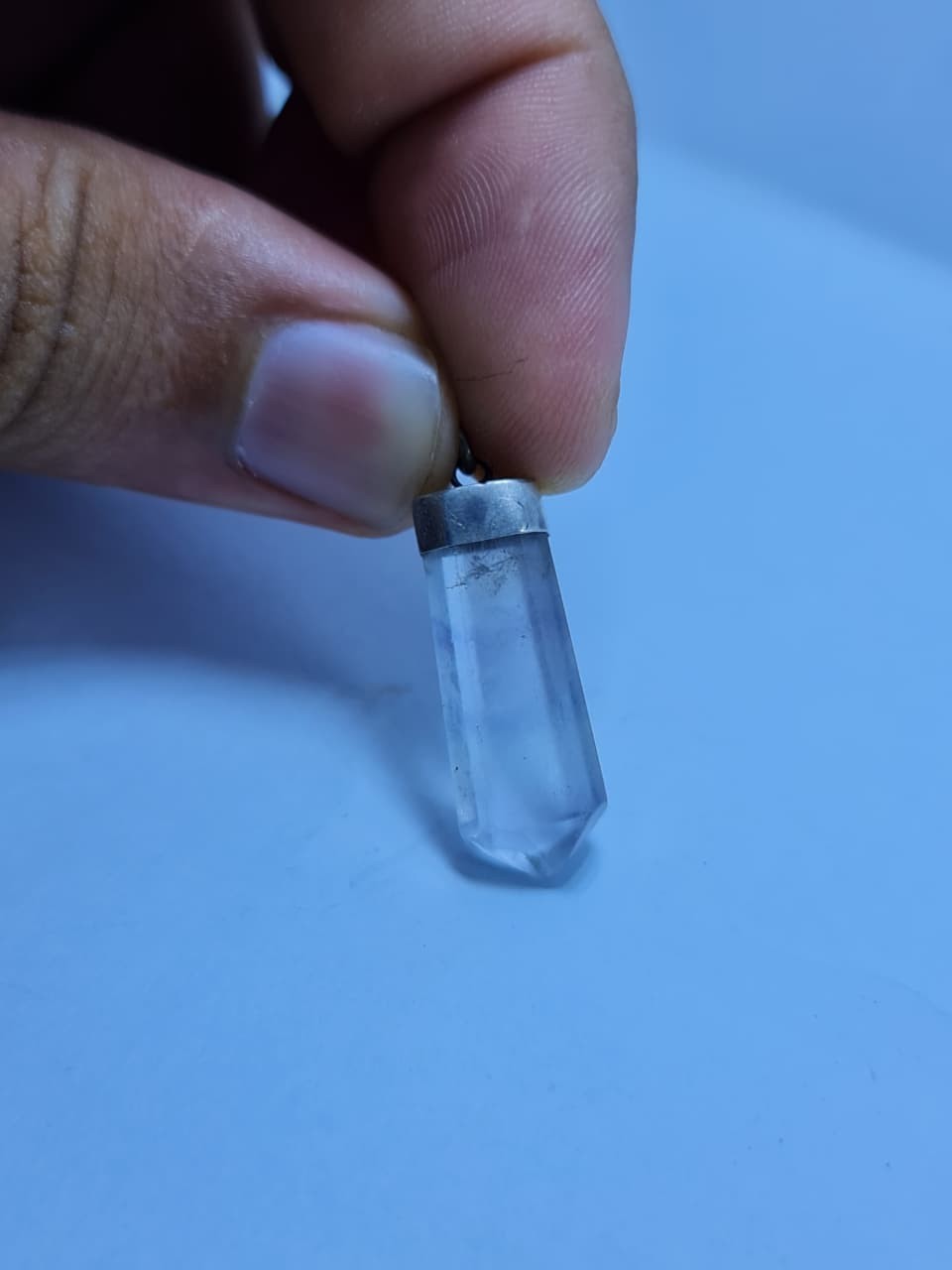 100% Natural Moonstone Gemstone 925 Sterling Silver Pendant Stone