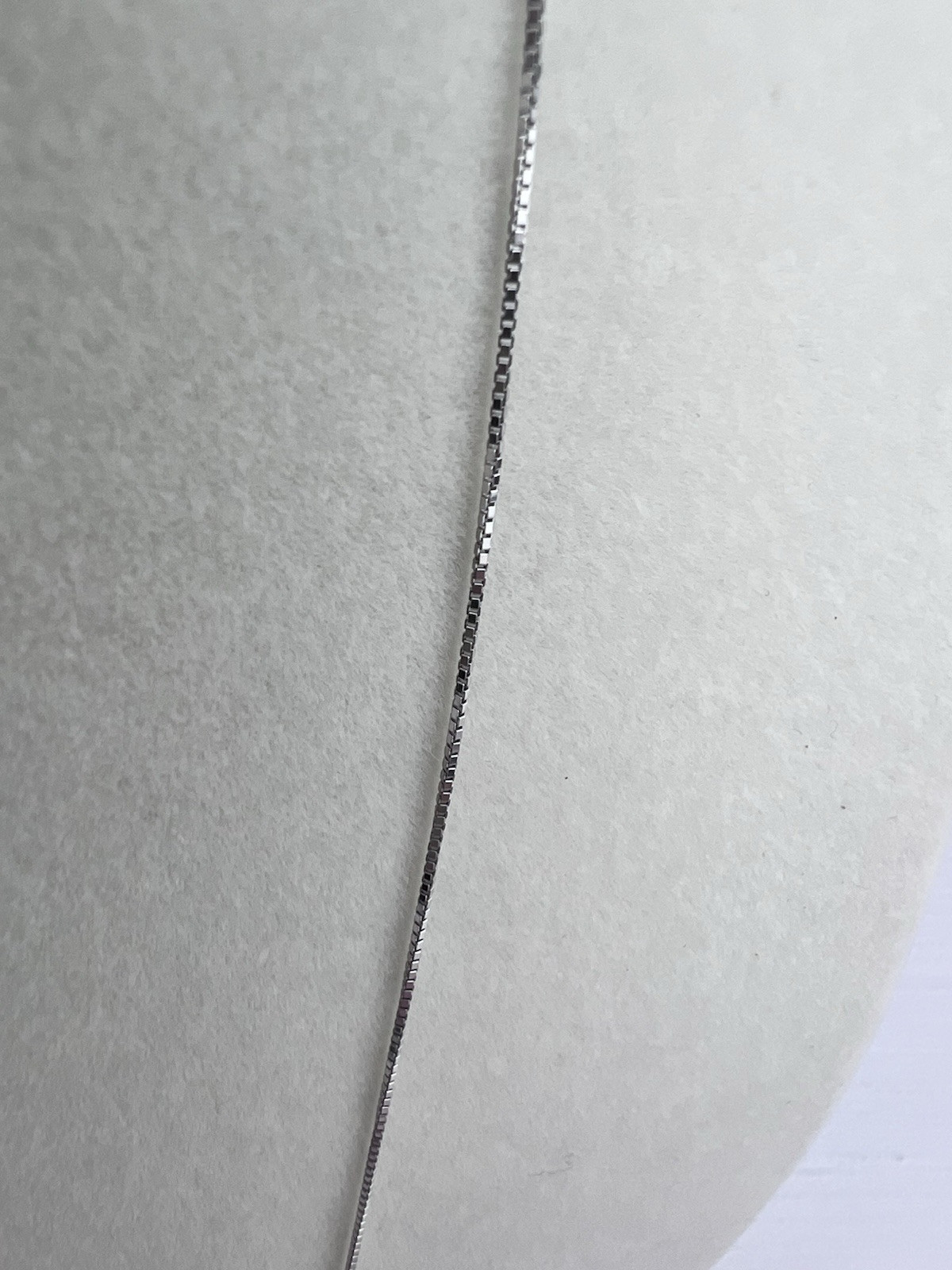 NWT 925 Silver ITALY Box Chain Sleeping Beauty Cabochon Heart Filigree Necklace