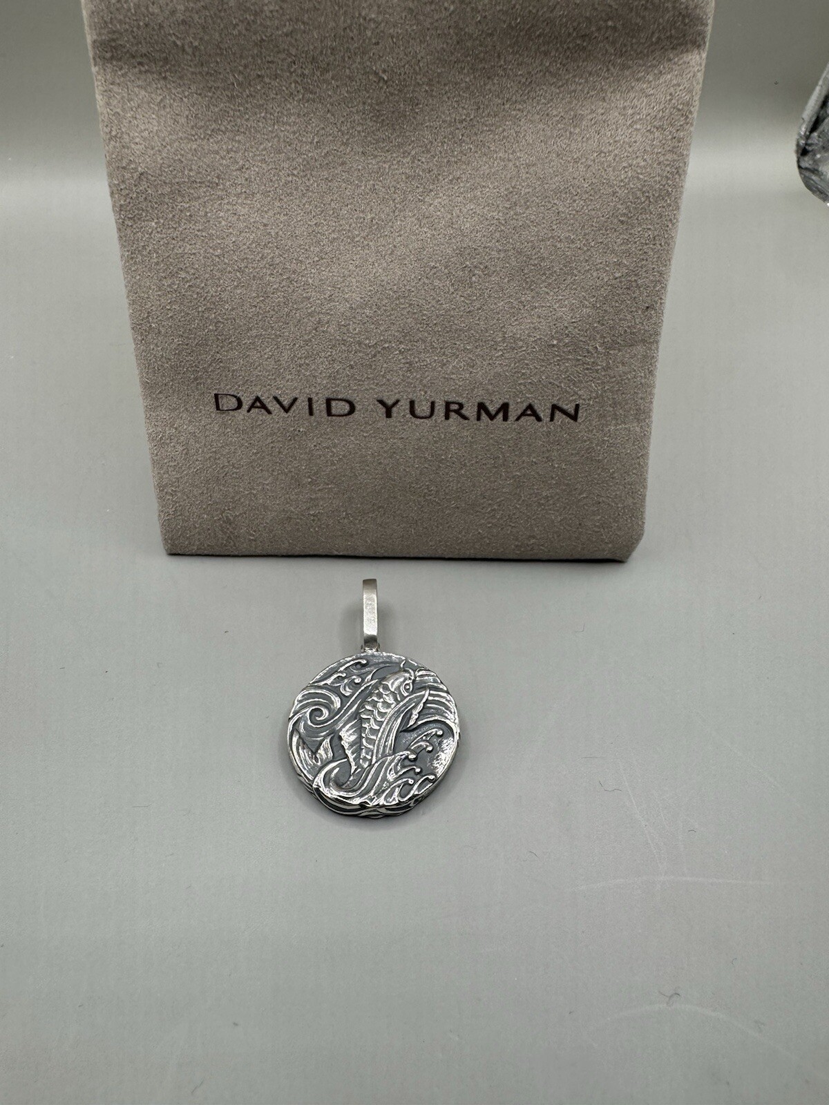David Yurman Dragon Amulet Pendant in Sterling Silver
