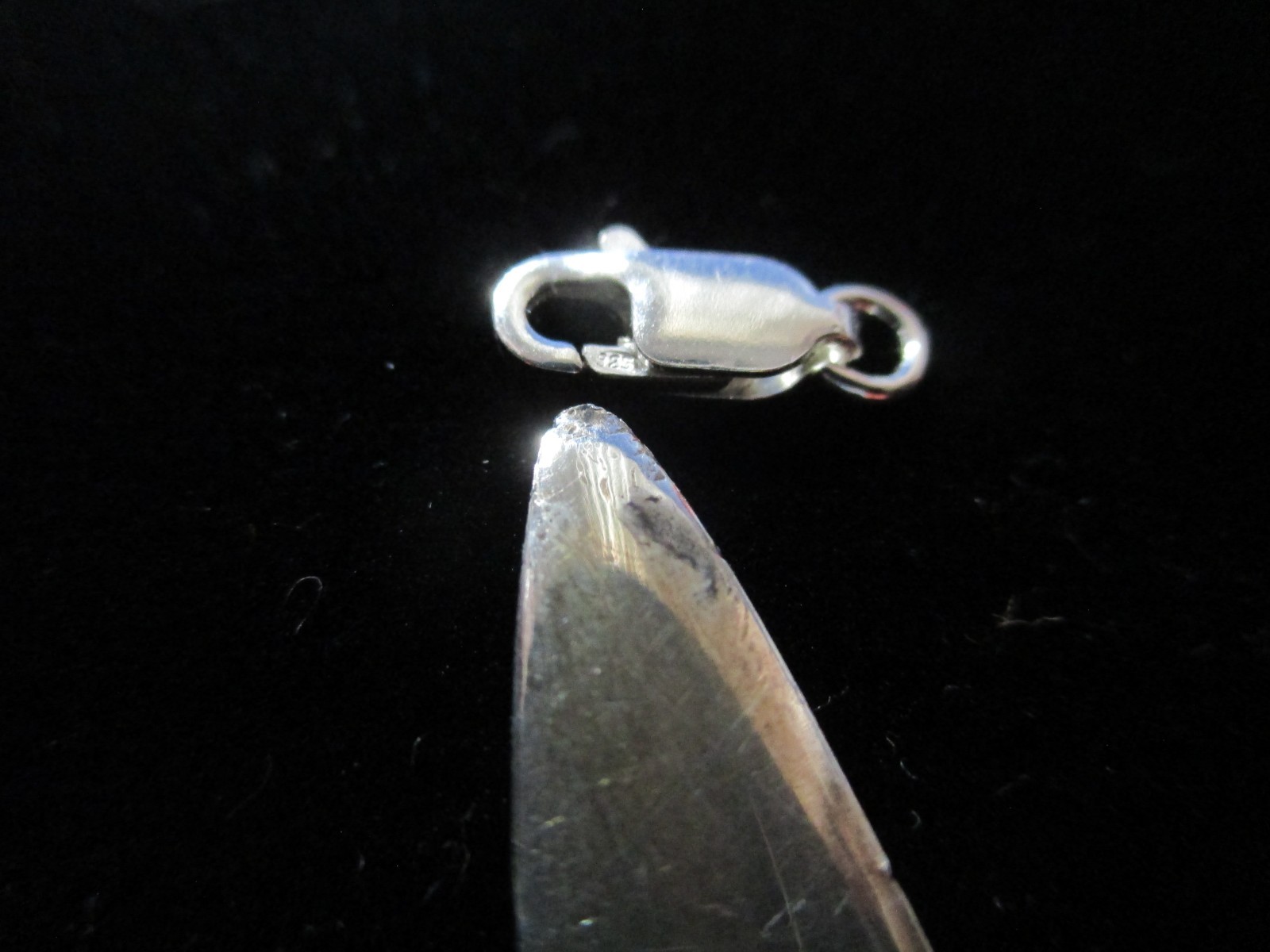 EXTENDER 925 silver bracelet/necklace extension 2 inches & lobster claw lock