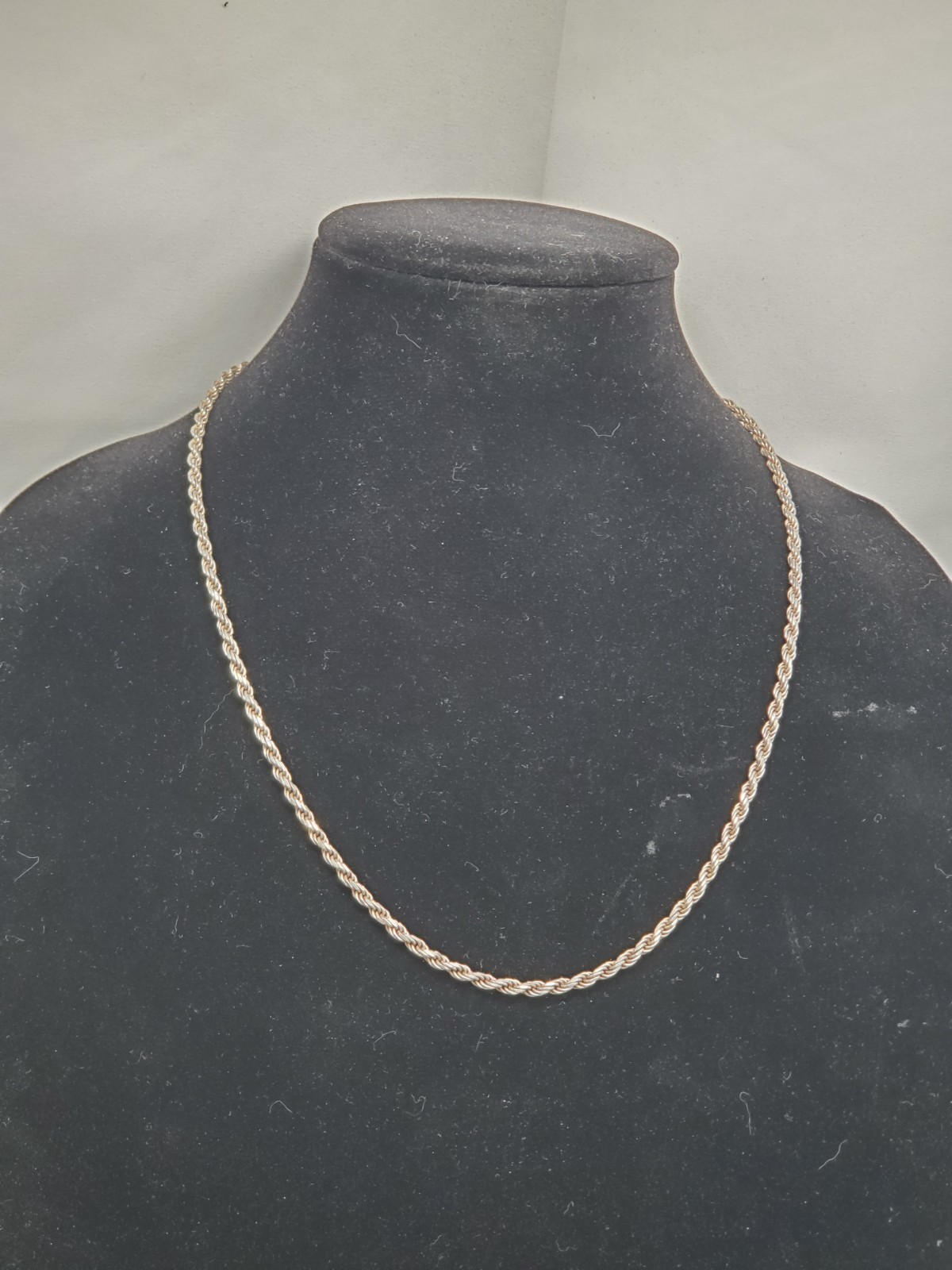 22″ 3.2mm925 Sterling Silver Diamond Cut Rope Chain Necklace ~20g Best Ebay Deal
