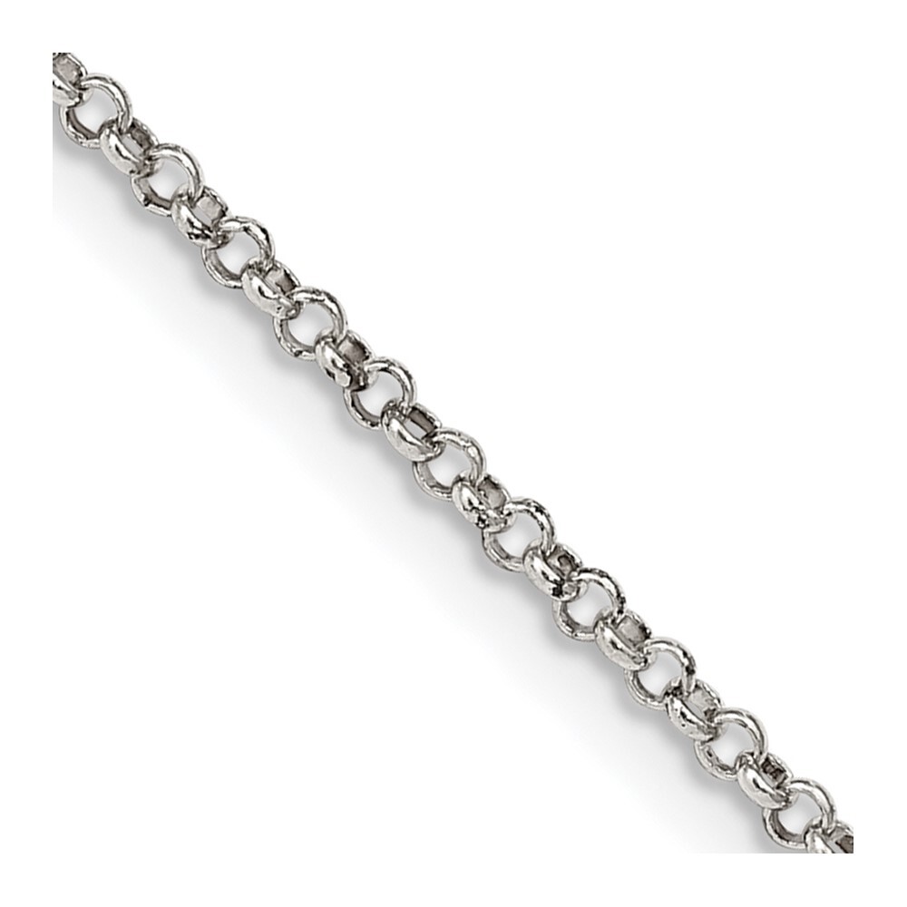 Sterling Silver 1.5mm Rolo Chain Necklace