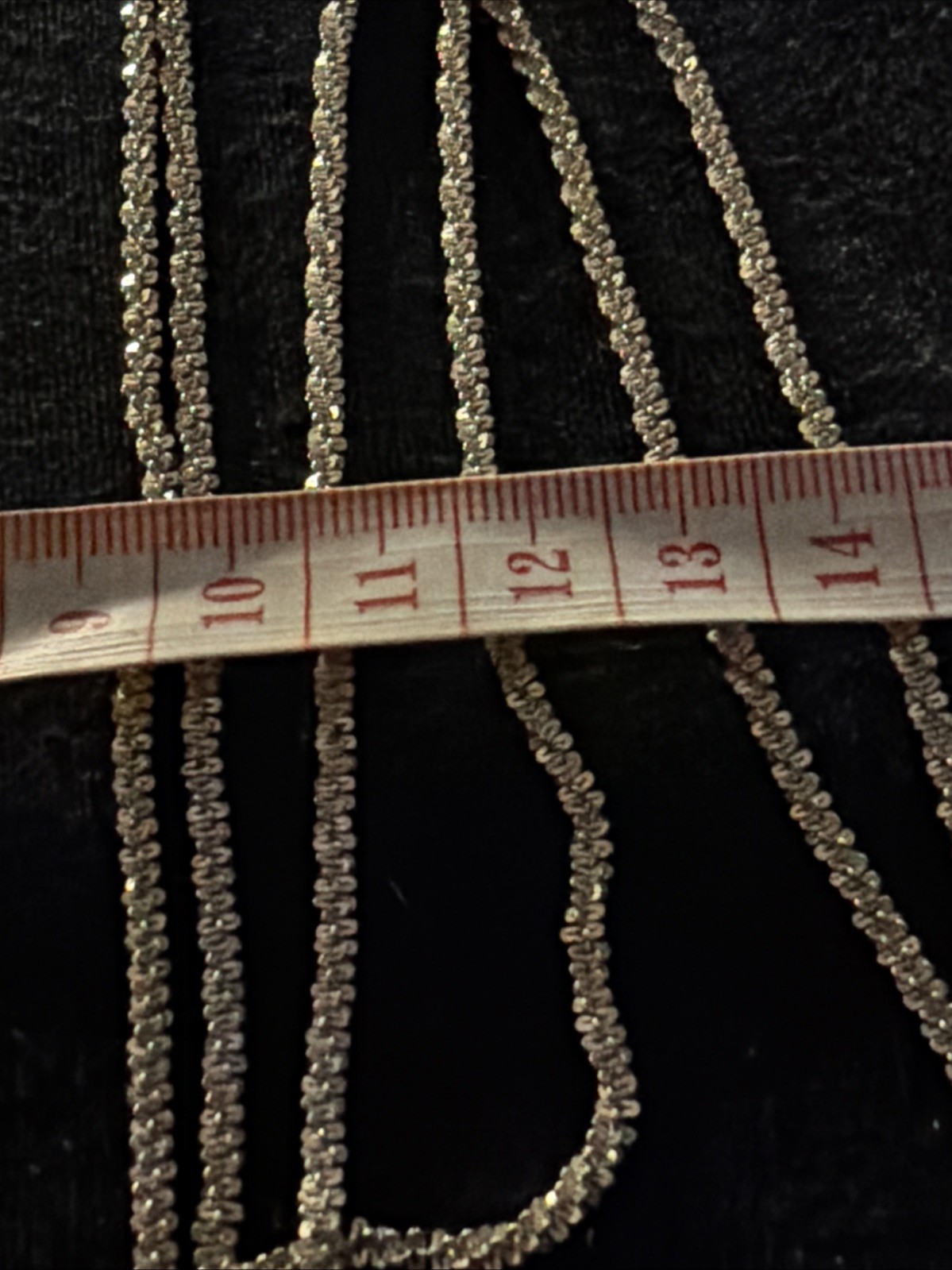 MILOR 925 Sterling Silver Necklace Chain Singapore Twist Italy 34”L 2.5mm
