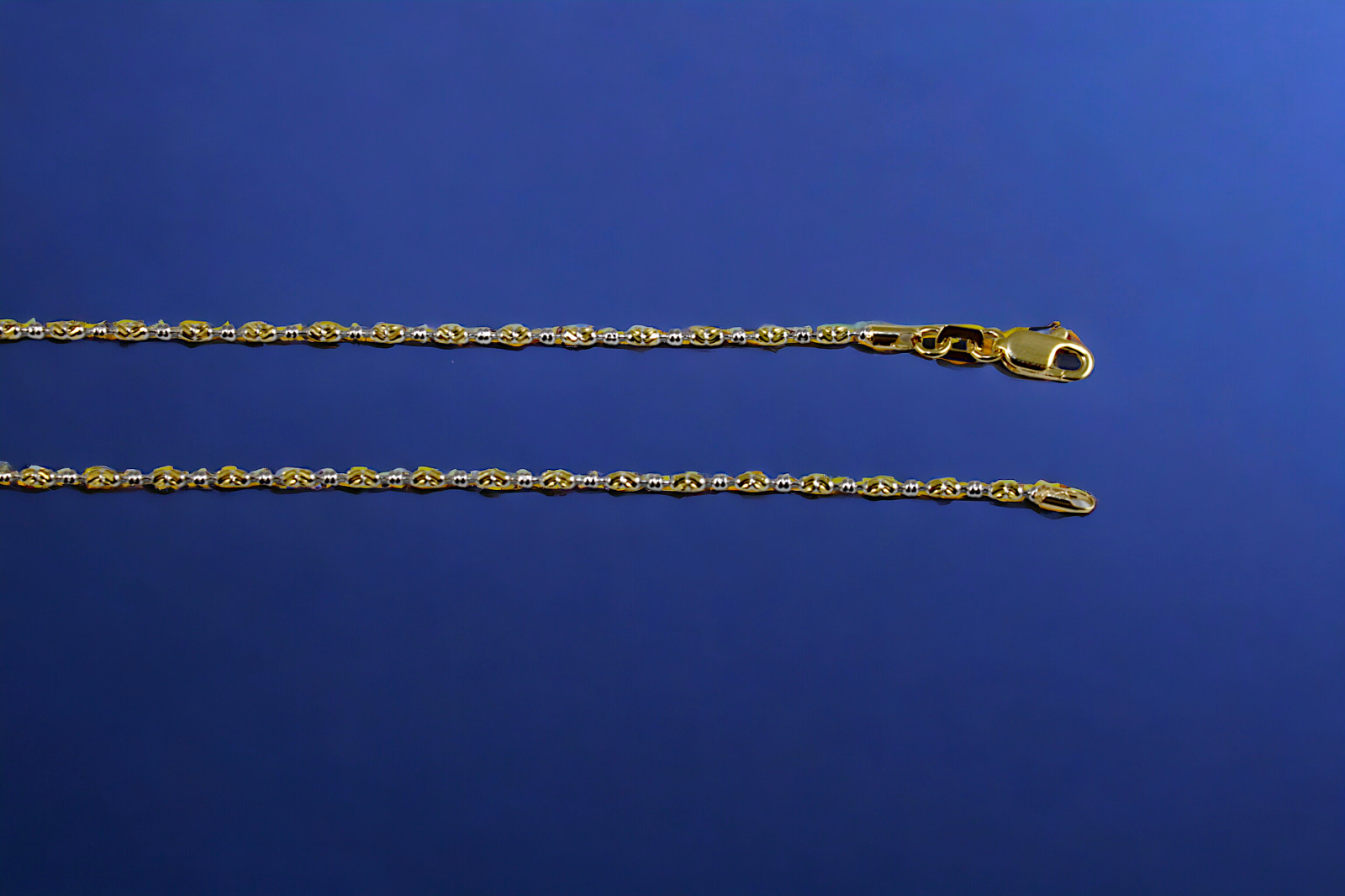 14K Yellow Gold SOLID Long Round Ball Bead Necklace Bracelet Chain 1-2mm 7″-30″
