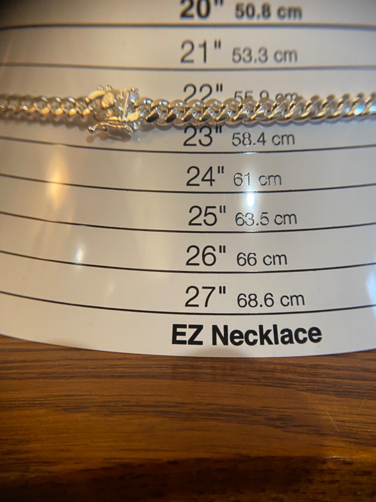 Italian Made, Substantial,Sterling Silver, Cuban Link Chain, 22 in, 55 grams!