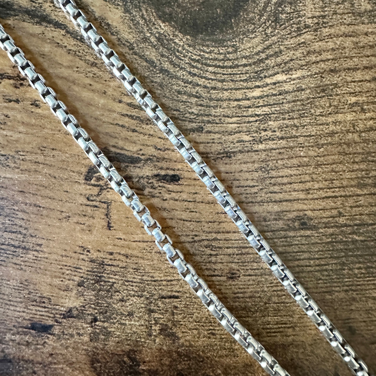 David Yurman Medium Box Chain Necklace – 3.6mm – 26.5″ – FREE SHIPPING