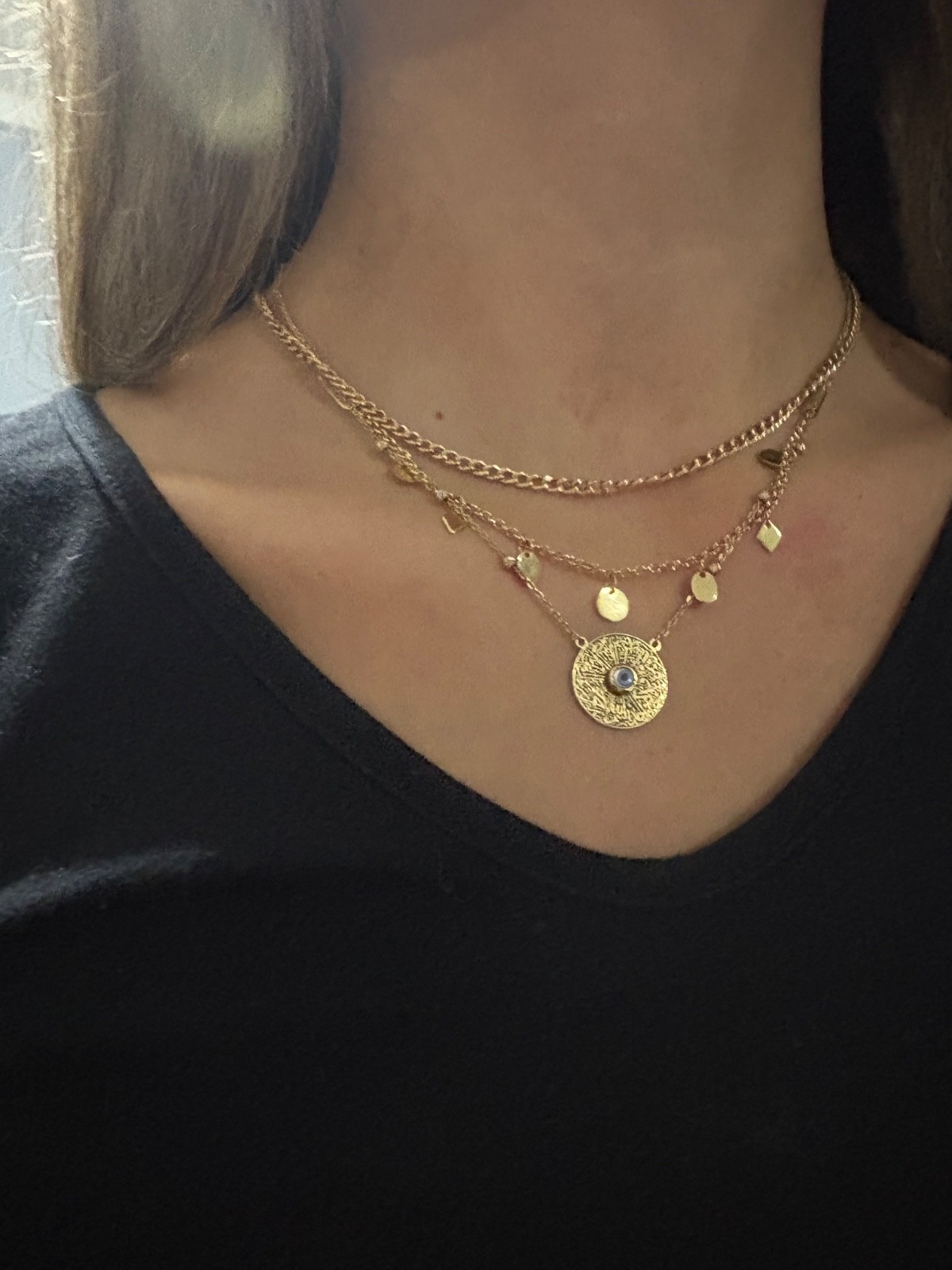 18k Gold curb chain 4.2 grams