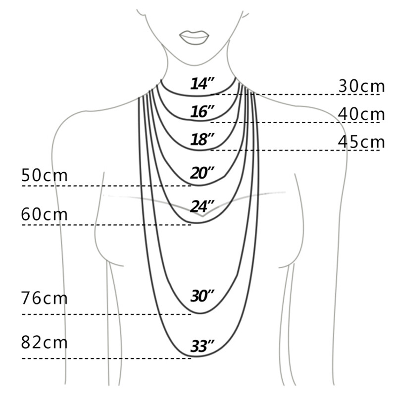 100% Pure 18K Yellow Gold Necklace for Women 18ct Solid Gold ROLO Chain 40/45cm