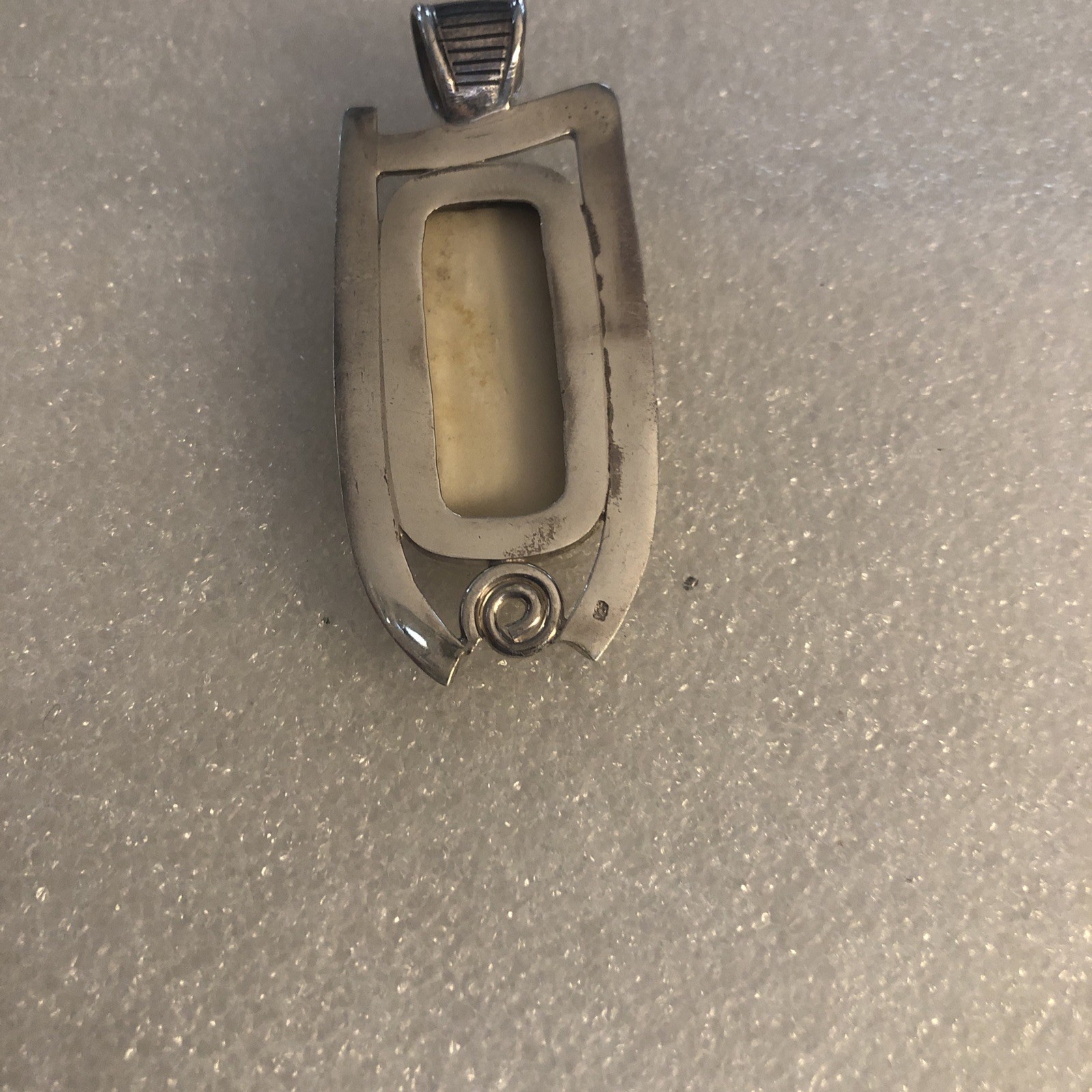 sterling silver buddha pendant